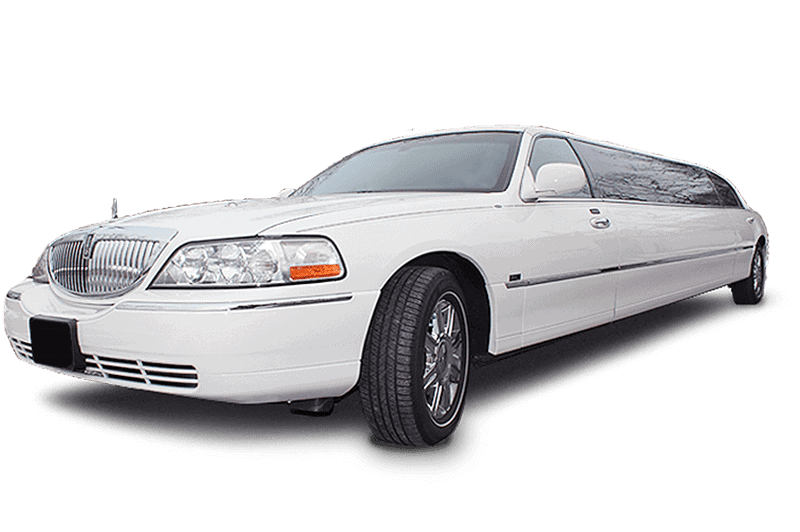 Lincoln Town Classic White limo Atlanta